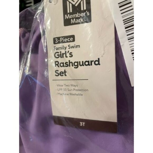 Swim 3-Piece Girls Swim Set 3T (818) - Picture 13 of 14